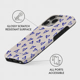 Burga iPhone 15 Cover Tough MagSafe Love Me Right