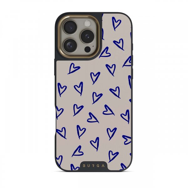 Burga iPhone 16 Cover Elite Dark MagSafe Love Me Right