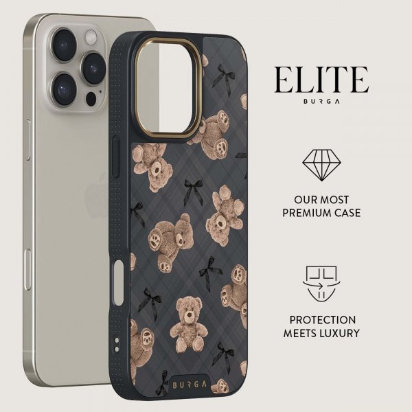 Burga iPhone 14 Cover Elite Dark MagSafe BFF