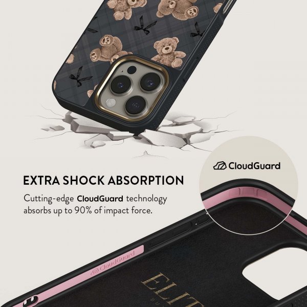 Burga iPhone 15 Cover Elite Dark MagSafe BFF