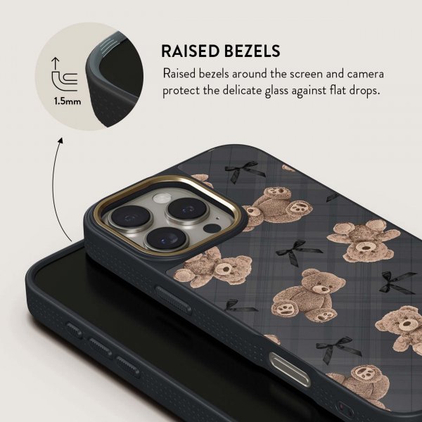 Burga iPhone 15 Plus Cover Elite Dark MagSafe BFF