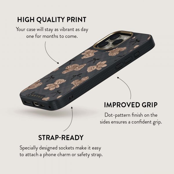 Burga iPhone 14 Cover Elite Dark MagSafe BFF