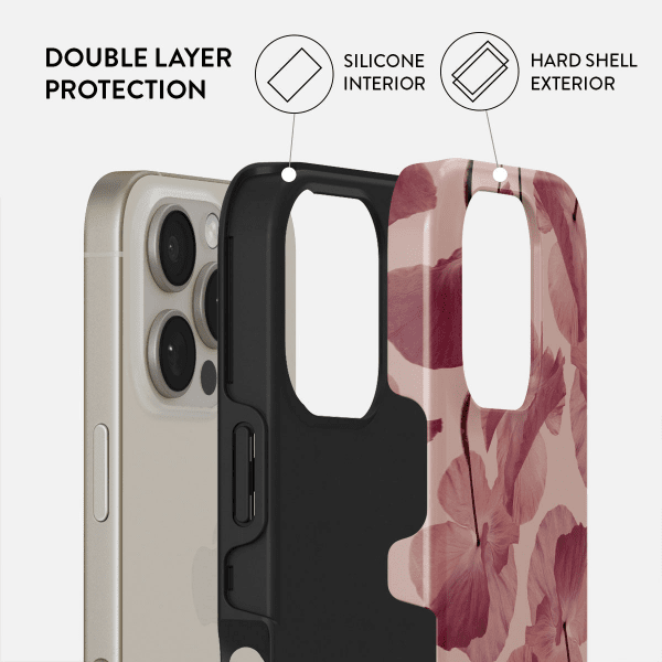 Burga iPhone 15 Cover Tough Tender Kiss