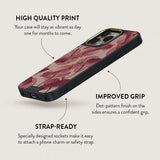 Burga iPhone 15 Plus Cover Elite Dark MagSafe Tender Kiss
