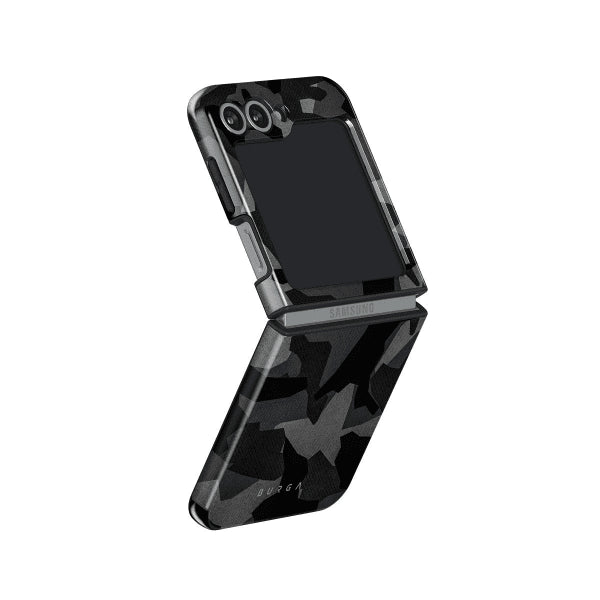Burga Samsung Galaxy Z Flip 6 Cover Tough Night Black Camo