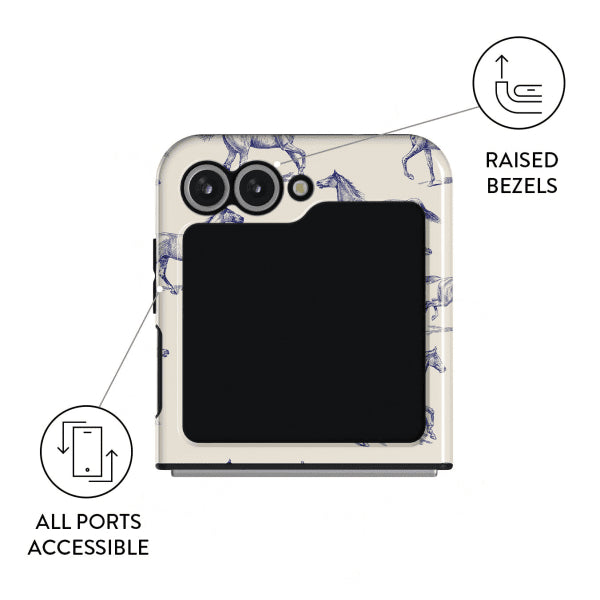Burga Samsung Galaxy Z Flip 6 Cover Tough Derby Race