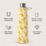 Burga Flaske Termo 500 ml Lemon Tart