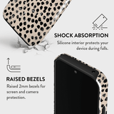 Burga Google Pixel 9/Pixel 9 Pro Cover Tough Almond Latte