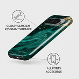 Burga Google Pixel 9/Pixel 9 Pro Cover Tough Emerald Pool