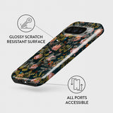 Burga Google Pixel 9/Pixel 9 Pro Cover Tough Bloomy Garden