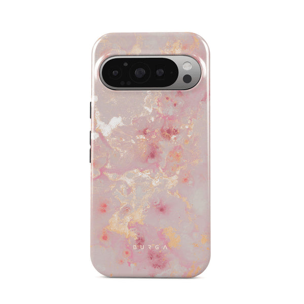 Burga Google Pixel 9/Pixel 9 Pro Cover Tough Golden Coral