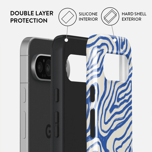 Burga Google Pixel 9/Pixel 9 Pro Cover Tough Seven Seas
