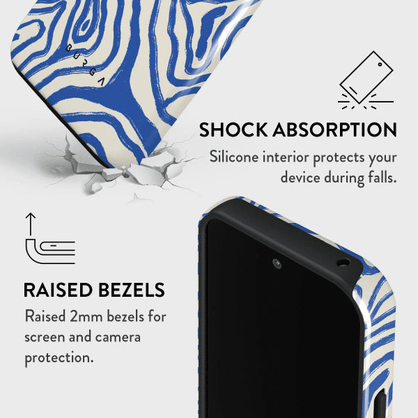 Burga Google Pixel 9/Pixel 9 Pro Cover Tough Seven Seas
