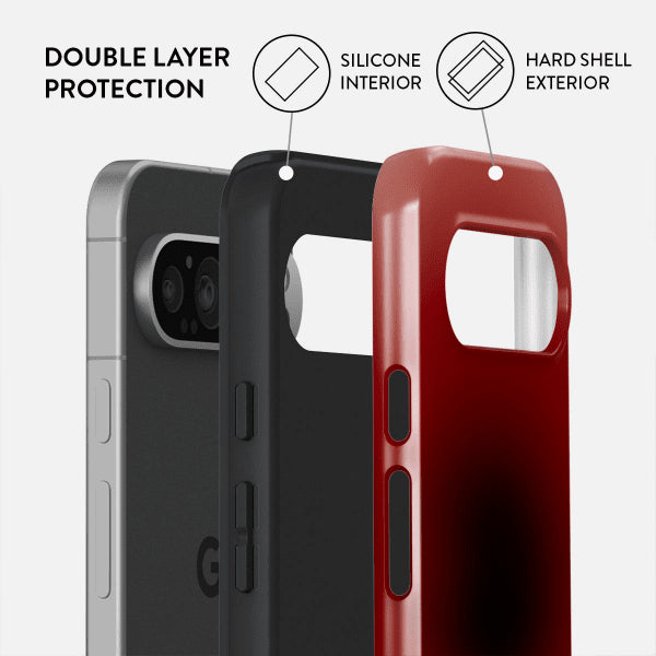 Burga Google Pixel 9/Pixel 9 Pro Cover Tough No Talking