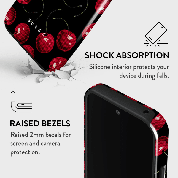 Burga Google Pixel 9 Pro XL Cover Tough Cherrybomb
