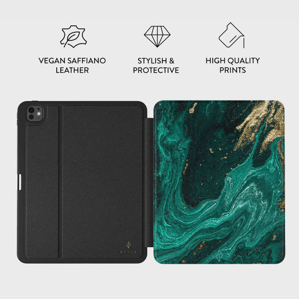 Burga iPad Pro 11 (M4/M5) Folio Emerald Pool