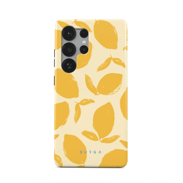 Burga Samsung Galaxy S25 Cover Tough Lemon Tart
