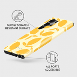 Burga Samsung Galaxy S25 Cover Tough Lemon Tart
