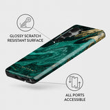 Burga Samsung Galaxy S25 Cover Tough Emerald Pool