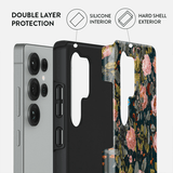 Burga Samsung Galaxy S25 Plus Cover Tough Bloomy Garden