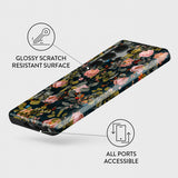 Burga Samsung Galaxy S25 Ultra Cover Tough Bloomy Garden