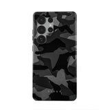 Burga Samsung Galaxy S25 Cover Tough Night Black Camo