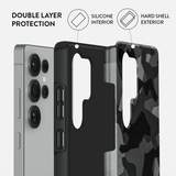 Burga Samsung Galaxy S25 Ultra Cover Tough Night Black Camo