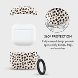 Burga AirPods 4 Cover Design Almond Latte