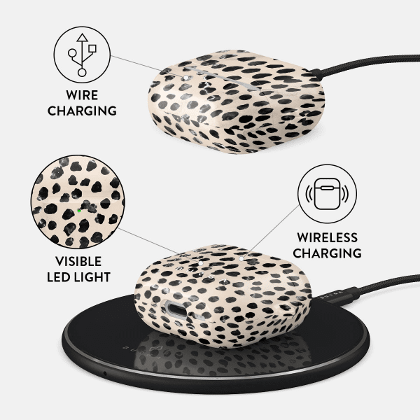 Burga AirPods 4 Cover Design Almond Latte