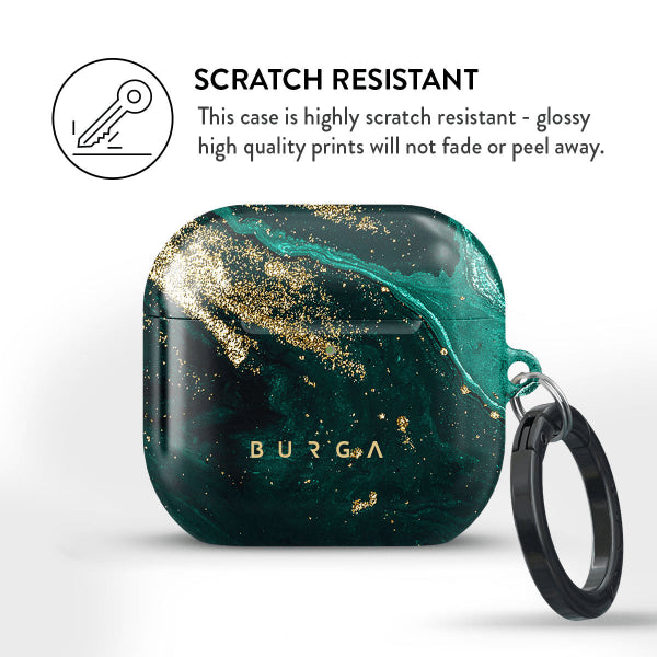 Burga AirPods 4 Cover Design Emerald Pool