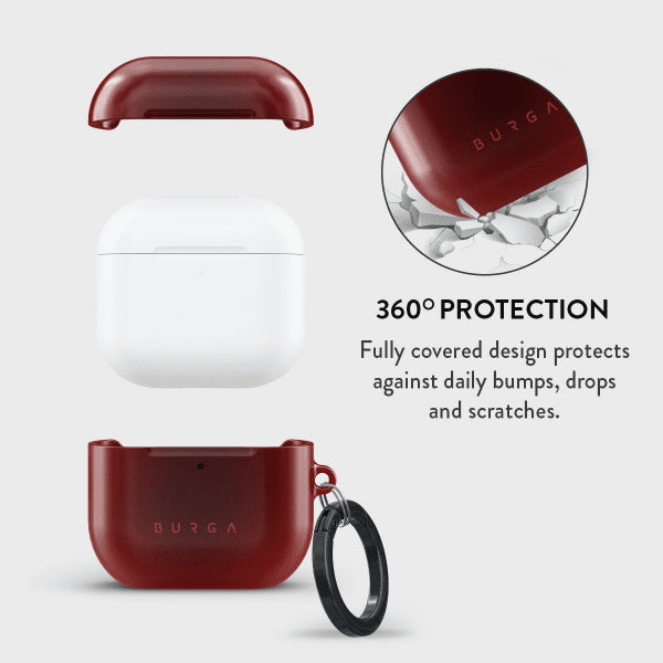 Burga AirPods 4 Cover Design No Talking
