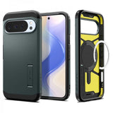 Spigen Google Pixel 10 Pro XL Cover Tough Armor MagFit Abyss Green