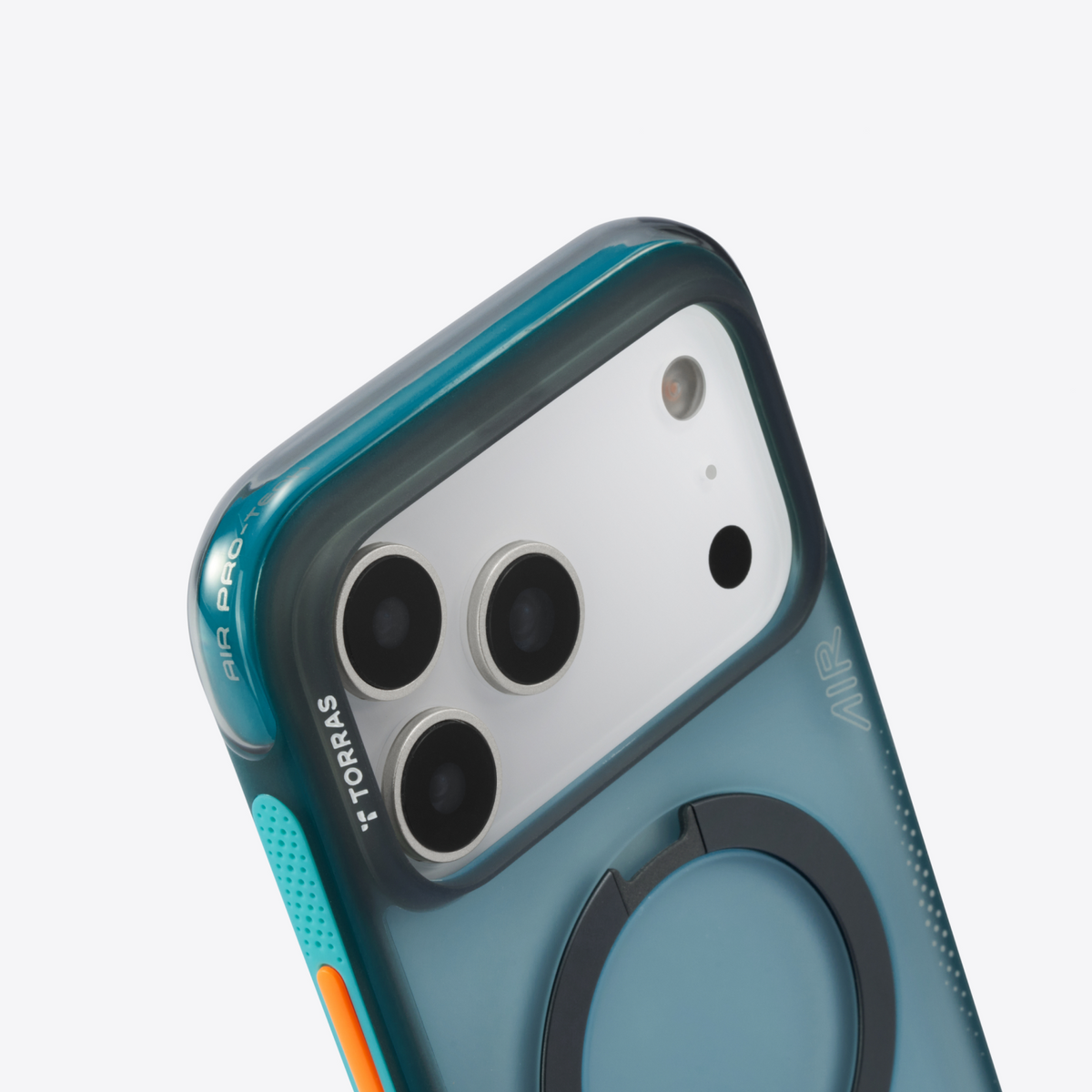 Torras iPhone 17 Pro Max Cover Ostand Q3 Air Glacier Sprint
