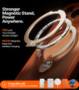 Torras iPhone 17 Pro Cover Ostand Q3 Air Energy Orange
