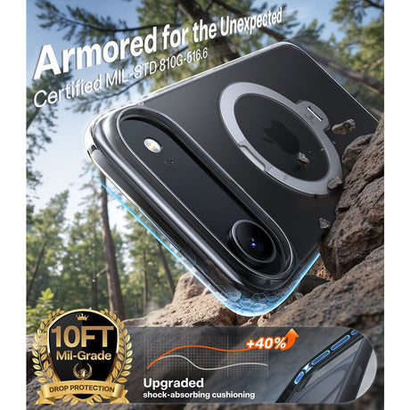 Torras iPhone Air Cover Ostand Q3 Spin Klar