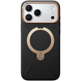 Torras iPhone 17 Pro Cover Ostand Q3 Vegskin Obsidian Black