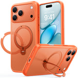 Torras iPhone 17 Pro Cover Ostand Q3 Spin Energy Orange