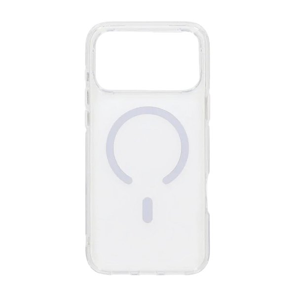 iPhone 17 Pro Max Cover TPU MagSafe Hvid