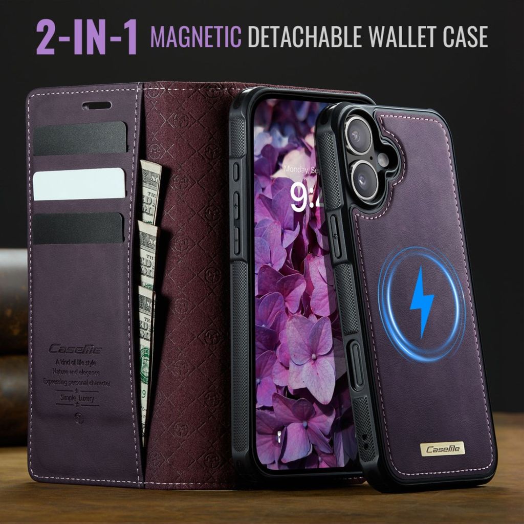 CaseMe iPhone 17 Etui C49 Series Lilla