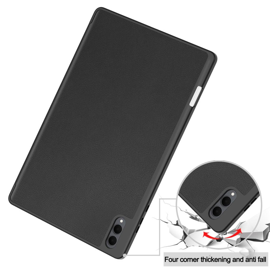 Samsung Galaxy Tab S11 Ultra/S12 Ultra Etui Tri-Fold Pennfack Sort