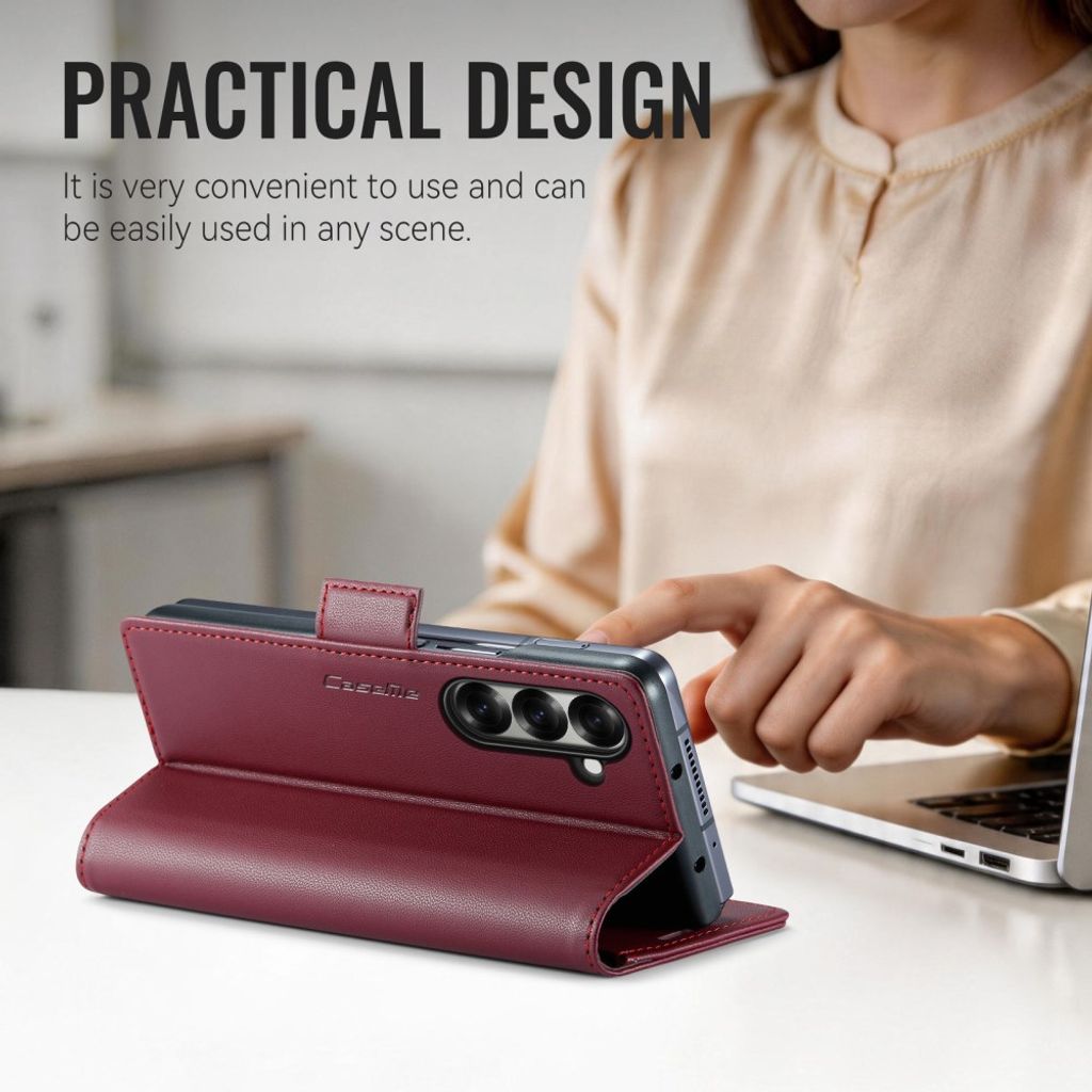 CaseMe Samsung Galaxy Z Fold 8 Ultra Etui 023 Series Rød