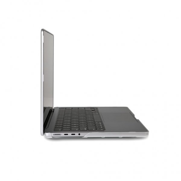 Moshi MacBook Pro 14 M1/M2 (A2442 A2779) Cover iGlaze Hardshell Case Stealth Clear