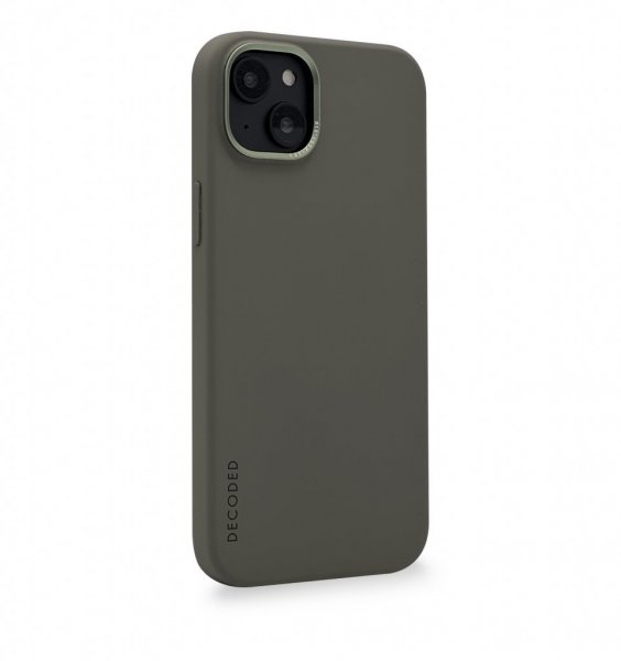 Decoded iPhone 14 Plus Cover Silicone Bagside Olive