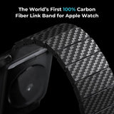 Pitaka Apple Watch-rem Carbon Fiber Watch Band Modern