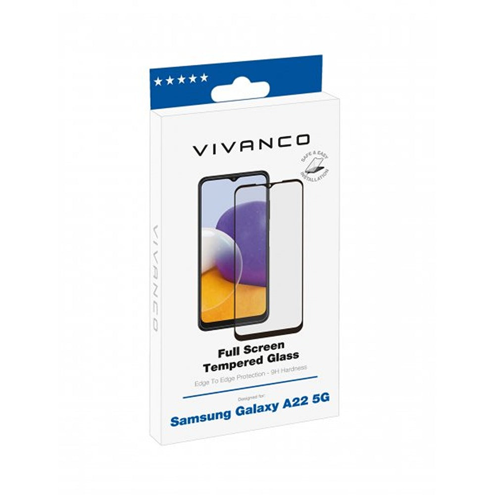 Vivanco Samsung Galaxy A22 5G Skærmbeskytter Fuld Skærm