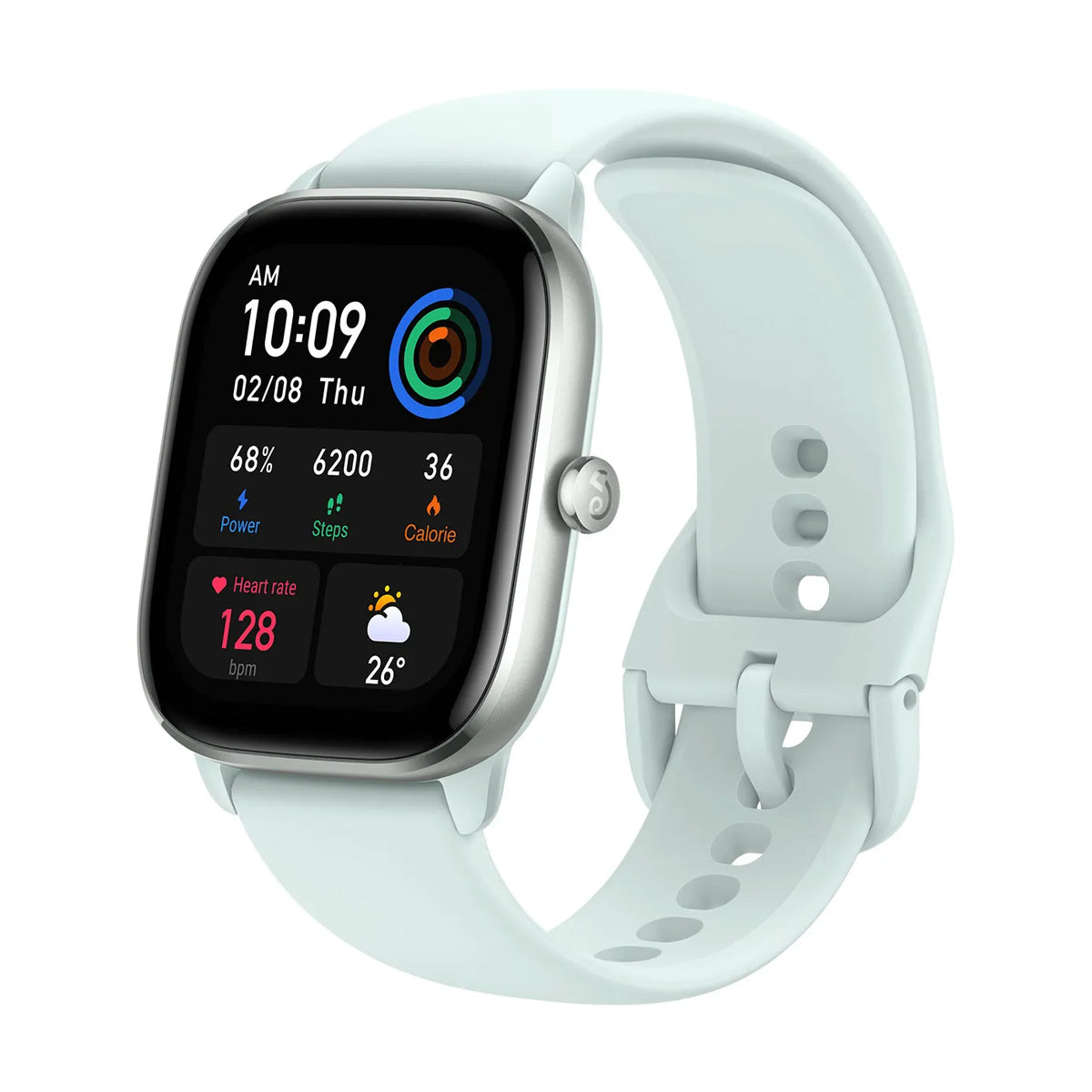 Brugt Amazfit GTS 4 Mini Blå – Rigtig god stand