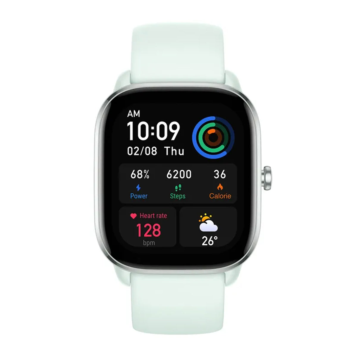 Brugt Amazfit GTS 4 Mini Blå – Rigtig god stand