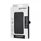 Essentials Samsung Galaxy S23 FE Etui 2-i-1 Vegansk Læder Sort