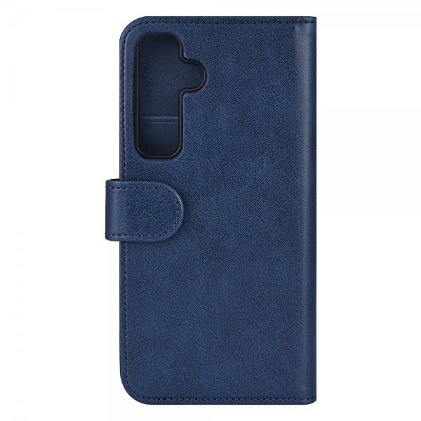 Essentials Samsung Galaxy S24 FE Etui 2-i-1 Vegansk Læder Blå