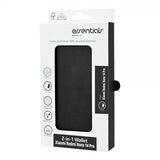 Essentials Xiaomi Redmi Note 14 Pro 5G Etui 2-i-1 Vegansk Læder Sort